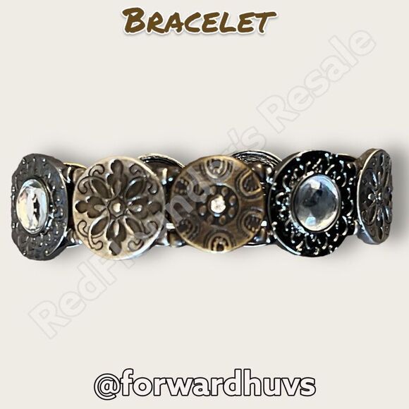 Stretch TriColored Bracelet - Picture 3 of 6